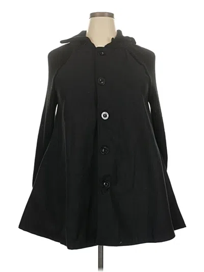 Pre-owned Assorted Brands Poncho In Black