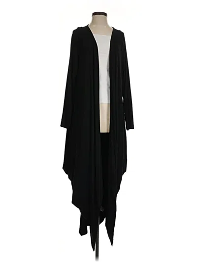 Pre-owned Assorted Brands Poncho In Black