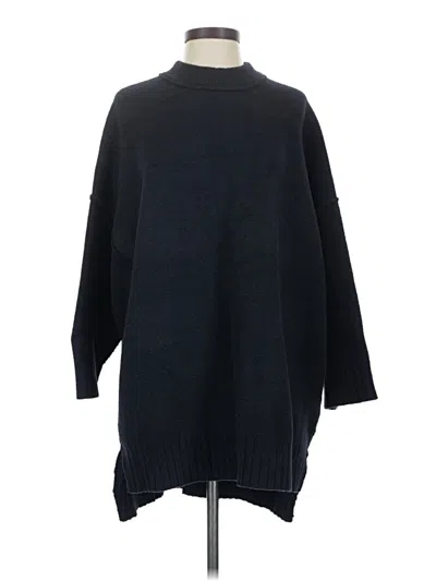 Pre-owned Assorted Brands Poncho In Black