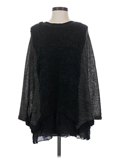 Assorted Brands Poncho In Black