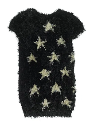 Pre-owned Assorted Brands Kids' Poncho In Black