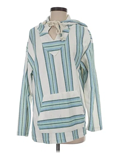 Pre-owned Assorted Brands Poncho In Blue