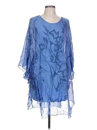Assorted Brands Poncho In Blue