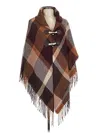 Assorted Brands Poncho In Brown