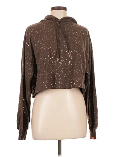 Pre-owned Assorted Brands Poncho In Brown