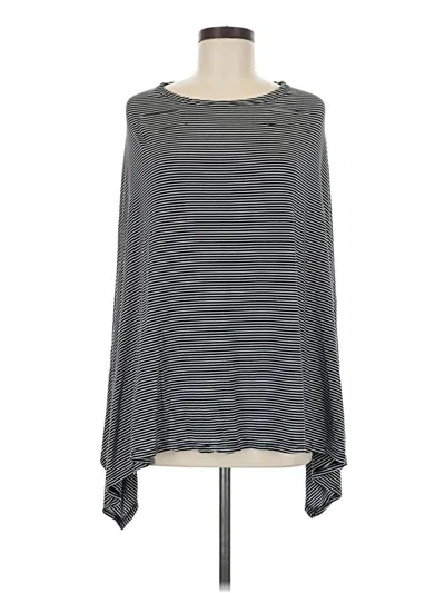 Pre-owned Assorted Brands Poncho In Gray