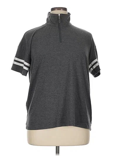 Pre-owned Assorted Brands Poncho In Gray