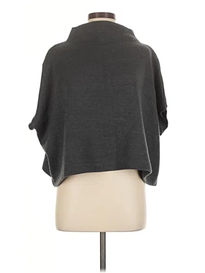 Pre-owned Assorted Brands Poncho In Gray
