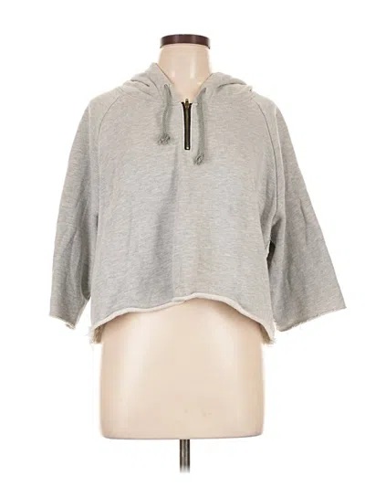 Pre-owned Assorted Brands Poncho In Gray