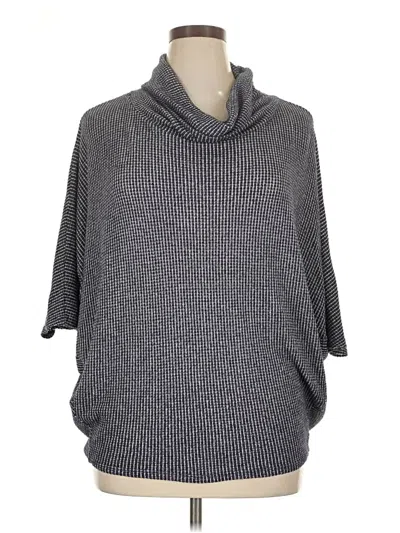 Pre-owned Assorted Brands Poncho In Gray