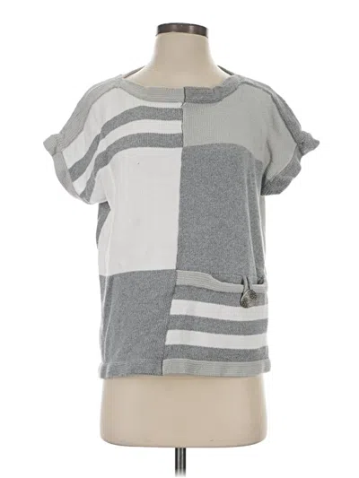 Pre-owned Assorted Brands Poncho In Gray