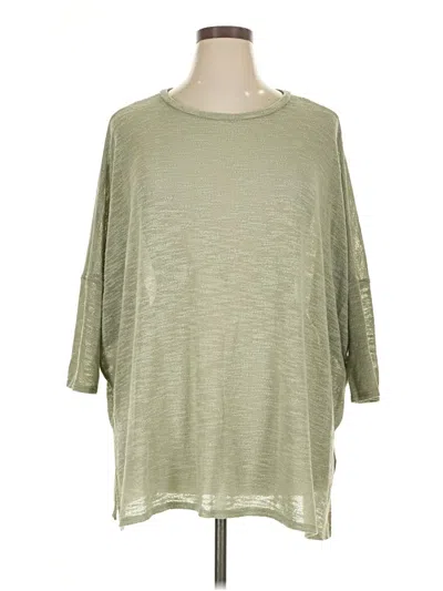 Pre-owned Assorted Brands Poncho In Green