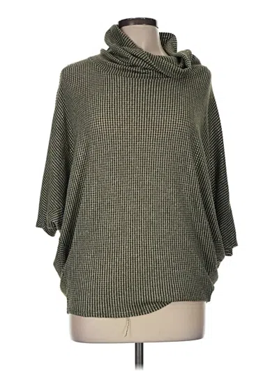 Pre-owned Assorted Brands Poncho In Green