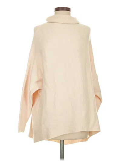 Pre-owned Assorted Brands Poncho In Ivory