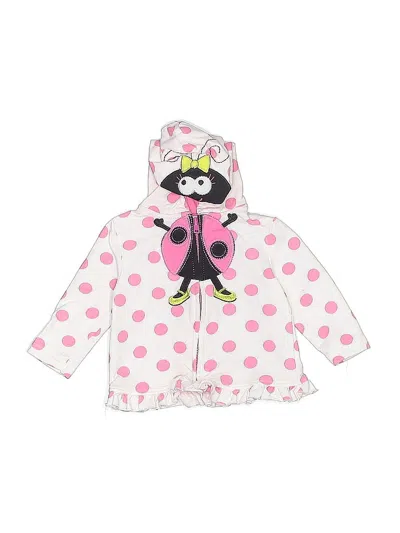 Pre-owned Assorted Brands Babies' Poncho In Pink