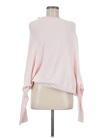 Pre-owned Assorted Brands Poncho In Pink