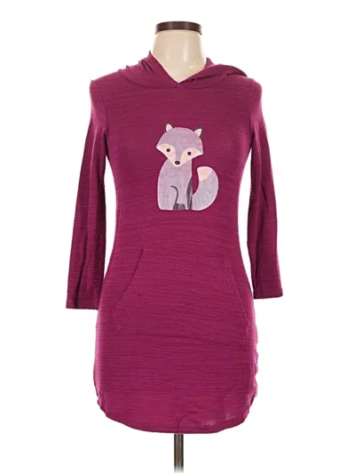Pre-owned Assorted Brands Poncho In Purple