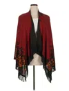 Assorted Brands Poncho In Red