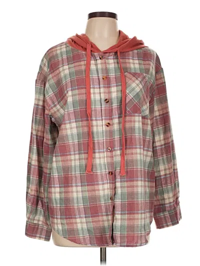 Pre-owned Assorted Brands Poncho In Red