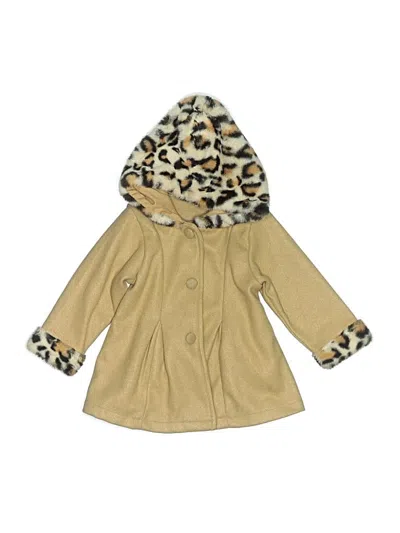 Pre-owned Assorted Brands Babies' Poncho In Tan