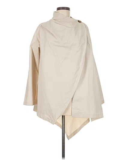 Pre-owned Assorted Brands Poncho In White