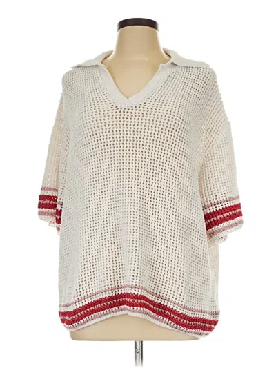 Pre-owned Assorted Brands Poncho In White