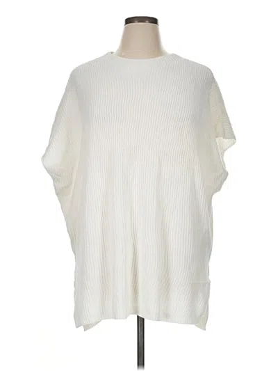 Pre-owned Assorted Brands Poncho In White