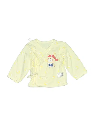 Pre-owned Assorted Brands Babies' Poncho In Yellow