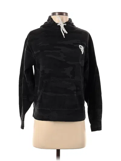 Pre-owned Assorted Brands Pullover Hoodie In Black