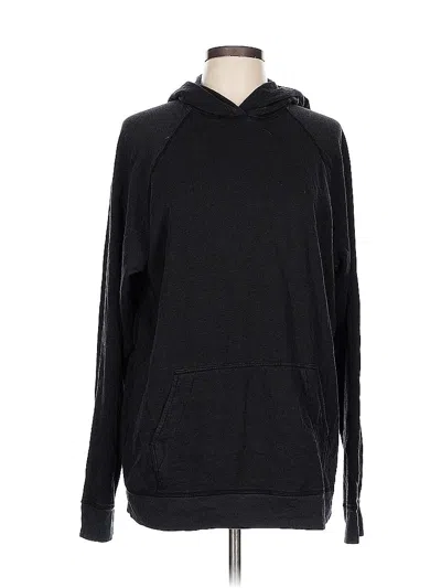 Pre-owned Assorted Brands Pullover Hoodie In Black