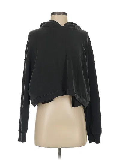 Pre-owned Assorted Brands Pullover Hoodie In Black