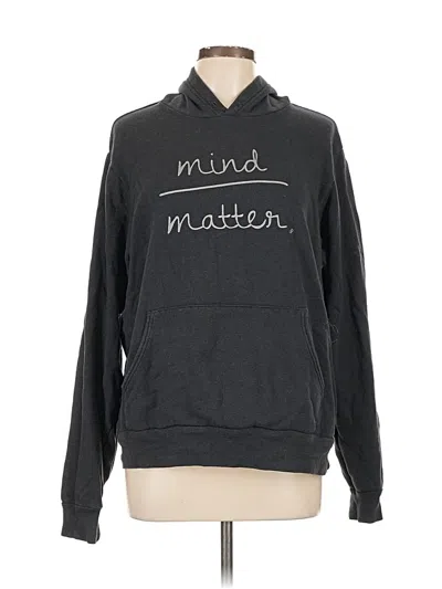 Pre-owned Assorted Brands Pullover Hoodie In Black