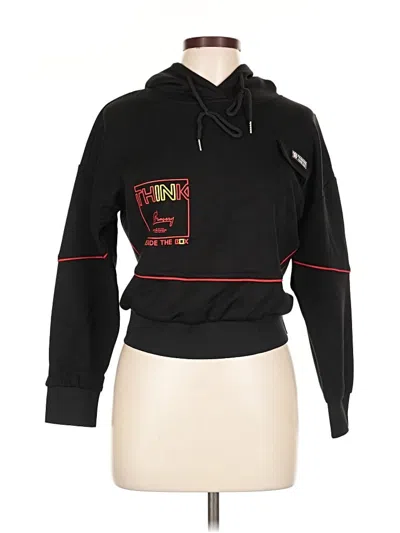 Pre-owned Assorted Brands Pullover Hoodie In Black