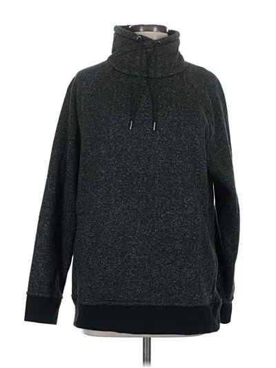 Pre-owned Assorted Brands Pullover Hoodie In Black