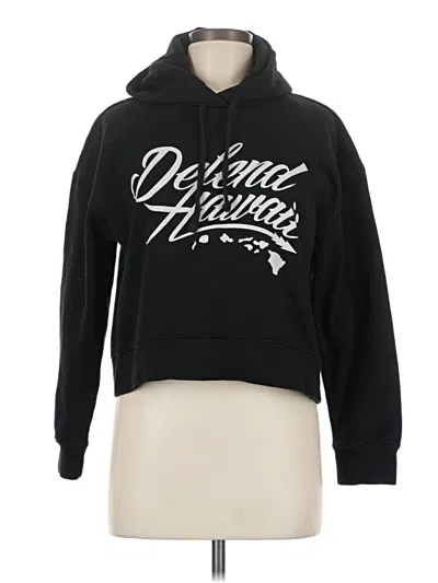 Pre-owned Assorted Brands Pullover Hoodie In Black