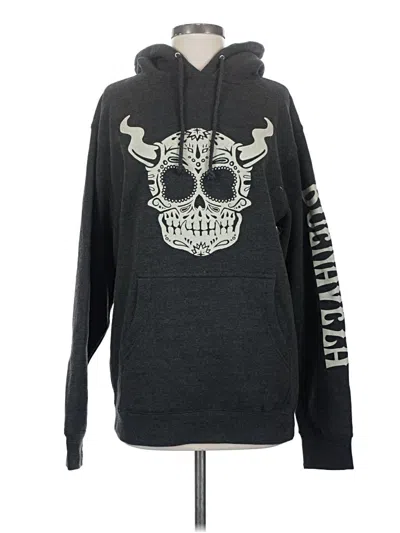 Assorted Brands Pullover Hoodie In Black