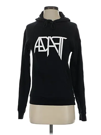 Pre-owned Assorted Brands Pullover Hoodie In Black