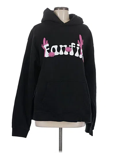 Pre-owned Assorted Brands Pullover Hoodie In Black