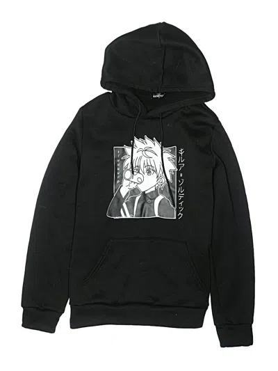 Pre-owned Assorted Brands Kids' Pullover Hoodie In Black