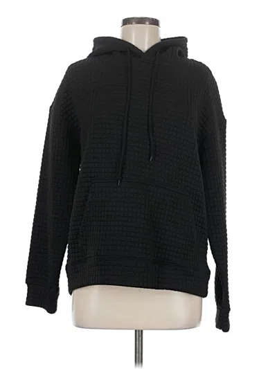 Pre-owned Assorted Brands Pullover Hoodie In Black