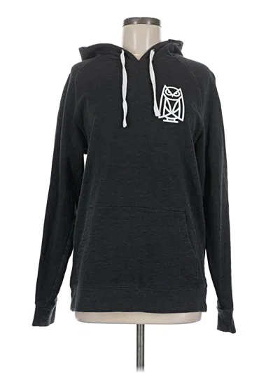 Pre-owned Assorted Brands Pullover Hoodie In Black