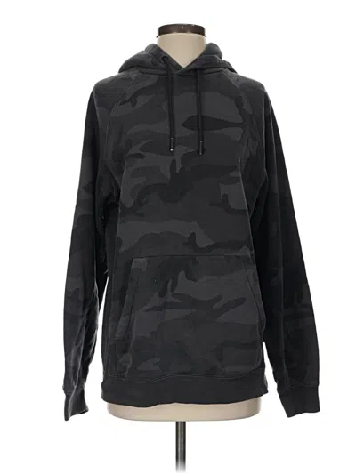 Pre-owned Assorted Brands Pullover Hoodie In Black