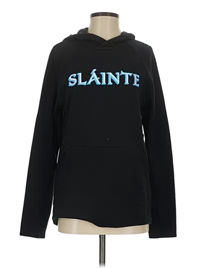 Pre-owned Assorted Brands Pullover Hoodie In Black