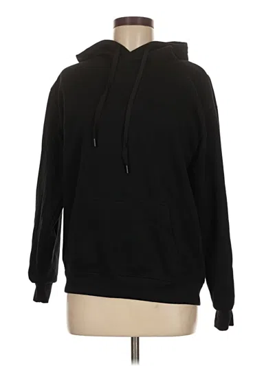 Pre-owned Assorted Brands Pullover Hoodie In Black
