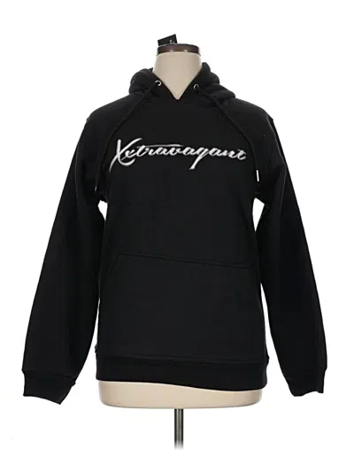 Pre-owned Assorted Brands Pullover Hoodie In Black