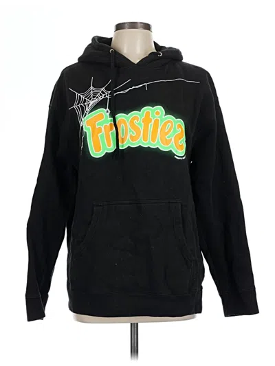 Pre-owned Assorted Brands Pullover Hoodie In Black