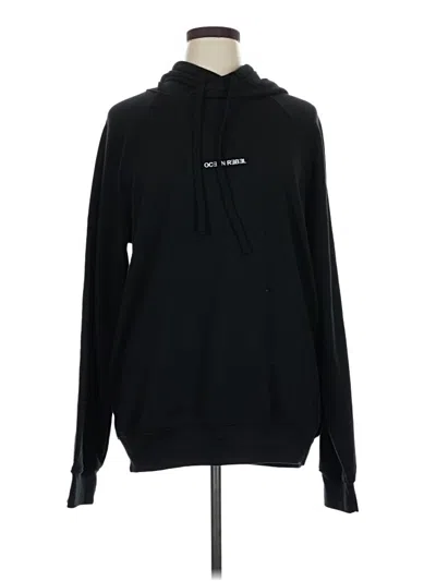 Pre-owned Assorted Brands Pullover Hoodie In Black