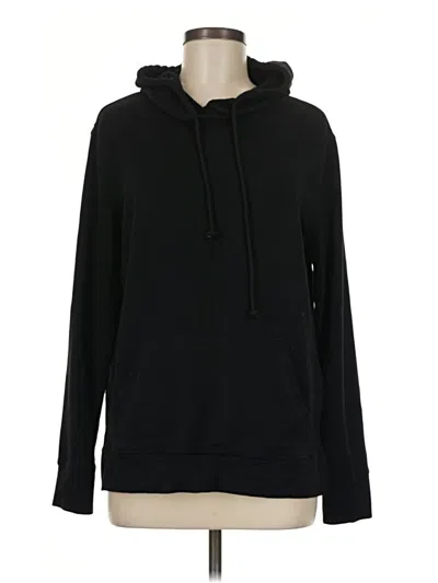 Pre-owned Assorted Brands Pullover Hoodie In Black