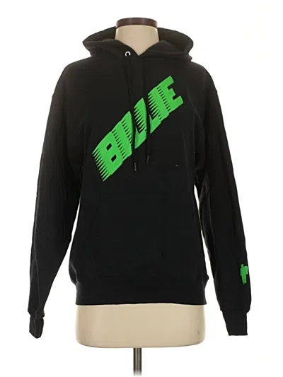 Pre-owned Assorted Brands Pullover Hoodie In Black