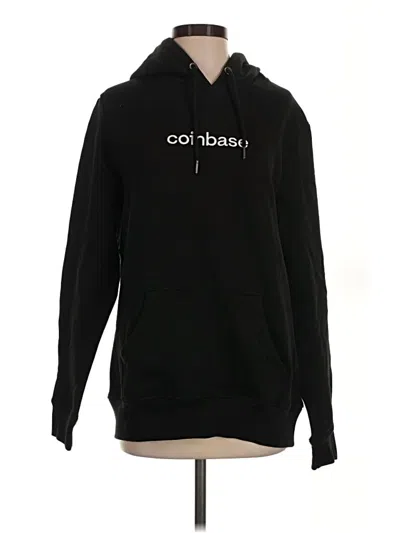 Pre-owned Assorted Brands Pullover Hoodie In Black